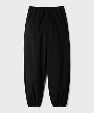 Pantalon sarouel en tissu souple et extensible fille vue3 - GEMO (JUNIOR) - GEMO