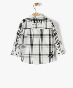 Chemise bébé garçon à col mao – Lulu Castagnette vue3 - LULUCASTAGNETTE - Nikesneakers