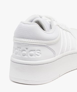 Baskets femme à semelle plateforme Hoops 3.0 - Adidas vue6 - ADIDAS - GEMO