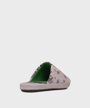 Chaussons mules en velours garçon - Minecraft vue4 - MINECRAFT - GEMO