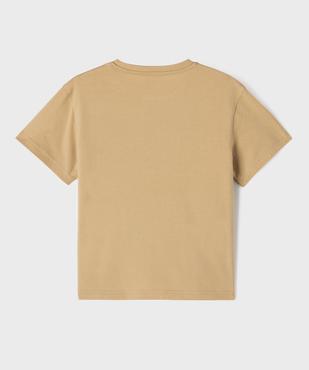 Tee-shirt manches courtes motif voiture garçon vue1 - GEMO (ENFANT) - GEMO