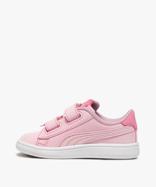 Baskets bébé fille à scratch étoile et cœur - Puma vue3 - PUMA - GEMO