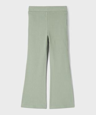 Leggings flare en maille côtelée fille vue3 - GEMO 4G FILLE - GEMO