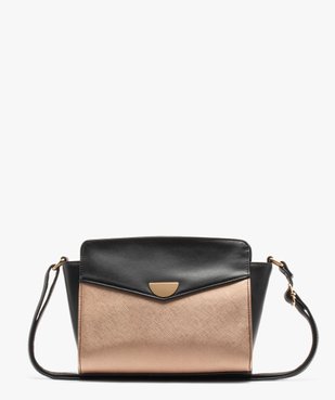 Sac besace bimatière femme vue1 - GEMO (ACCESS) - GEMO