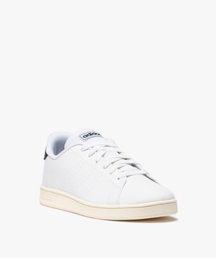 Baskets femme unies à lacets – Adidas Advantage K vue2 - ADIDAS - GEMO