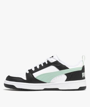 Baskets basses tricolores à lacets femme - Puma vue3 - PUMA - GEMO