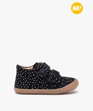 Chaussures premiers pas bébé fille dessus cuir – NA! vue2 - NA! - GEMO