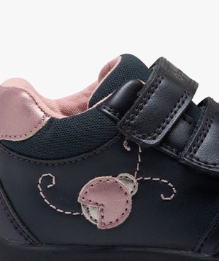 Chaussures premiers pas bébé fille unies avec détail surpiqué - Geox vue6 - GEOX - GEMO