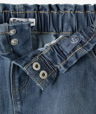 Jupe bébé fille en jean coloris délavé vue2 - GEMO 4G BEBE - GEMO