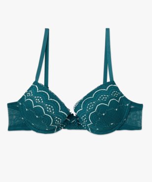 Soutien-gorge corbeille en dentelle à armatures vue4 - GEMO(HOMWR FEM) - GEMO