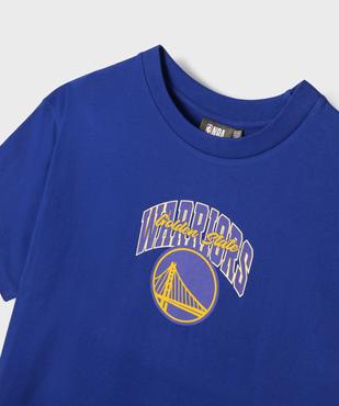 Tee-shirt manches courtes imprimé Warriors garçon - NBA vue2 - NBA - GEMO