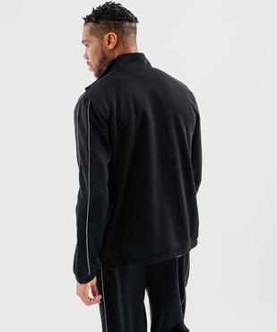 Sweat de sport zippé avec liserés réfléchissants homme vue3 - GEMO 4G HOMME - GEMO