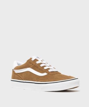 Baskets basses dessus cuir Brooklyn LS garçon - Vans vue2 - VANS - GEMO