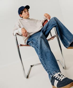 Jean super baggy avec taille ajustable garçon vue1 - GEMO 4G GARCON - GEMO