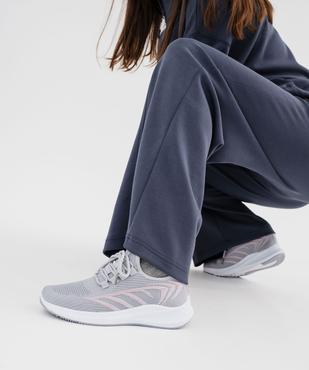 Baskets basses running en mesh à lacets femme - Valentina Baldano vue1 - VALENTINA BALDA - GEMO