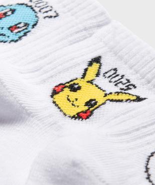 Chaussettes tige basse imprimée garçon - Pokémon (lot de 3 paires) vue2 - POKEMON - GEMO