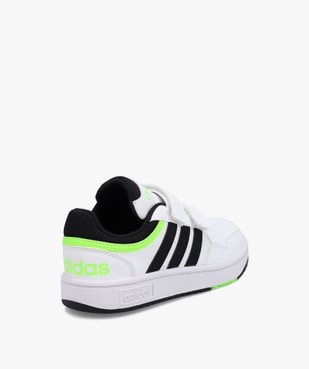 Baskets garçon bicolores à scratchs – Adidas Hoops 3.0 vue4 - ADIDAS - GEMO