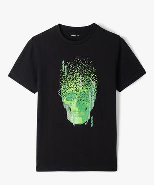 Tee-shirt manches courtes motif graphique garçon vue1 - GEMO (JUNIOR) - GEMO