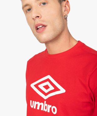 Tee-shirt homme à manches courtes avec inscription - Umbro vue2 - UMBRO - GEMO