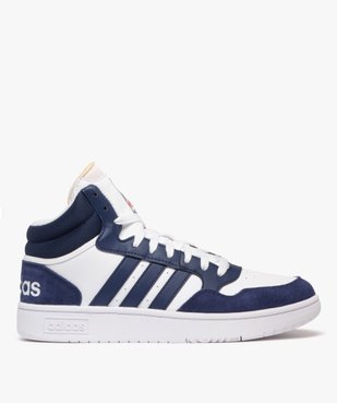 Baskets homme mid-cut Hoops à lacets - Adidas vue2 - ADIDAS - GEMO