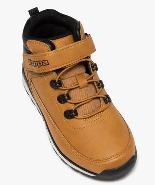 Baskets garçon semi-montantes fermeture scratch - Kappa vue5 - KAPPA - GEMO