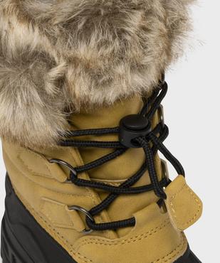 Boots de neige avec doublure chaude garçon - Buggy vue6 - BUGGY - GEMO