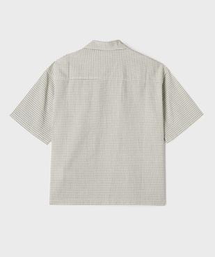 Chemise manches courtes à carreaux garçon vue3 - GEMO (JUNIOR) - GEMO