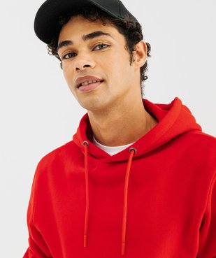 Sweat à capuche intérieur molletonné homme vue4 - GEMO 4G HOMME - GEMO