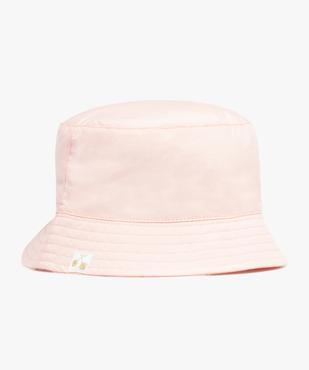 Chapeau bob en coton bébé fille vue1 - GEMO(BEBE DEBT) - GEMO