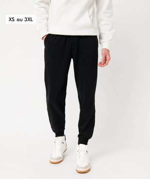Pantalon de jogging molletonné homme vue7 - GEMO 4G HOMME - GEMO