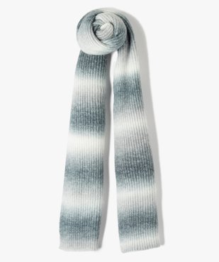 Écharpe femme en grosse maille côtelée tie-and-dye vue1 - GEMO (ACCESS) - GEMO