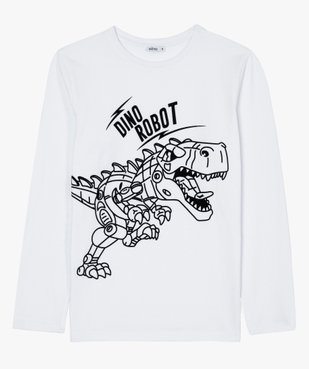 Tee-shirt garçon à manches longues avec motif dinosaure vue1 - GEMO (ENFANT) - GEMO