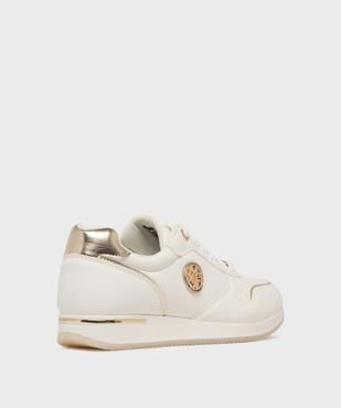 Baskets en matière embossée avec touches métallisées femme - Mexx vue4 - MEXX - GEMO