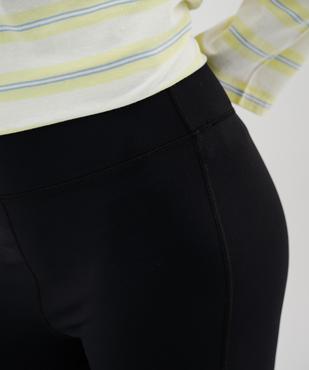 Legging de sport taille haute femme vue3 - GEMO(FEMME PAP) - GEMO