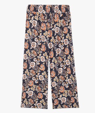 Pantacourt de pyjama femme à motifs fleuris vue4 - GEMO(HOMWR FEM) - GEMO