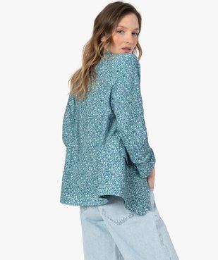 Veste femme à manches ¾ froncées vue3 - GEMO(FEMME PAP) - GEMO