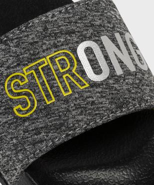 Mules de piscine à bride moelleuse garçon vue6 - GEMO (PLAGE) - GEMO