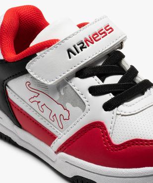 Baskets garçon à lacets et scratch – Airness Sprint vue6 - AIRNESS - GEMO