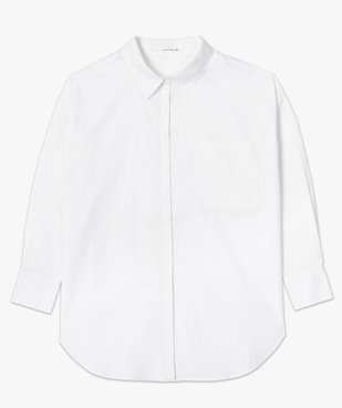Chemise femme unie – LuluCastagnette vue4 - LULUCASTAGNETTE - GEMO