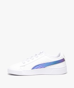 Tennis fille avec bande multicolore sur le côté - Puma vue3 - PUMA - GEMO