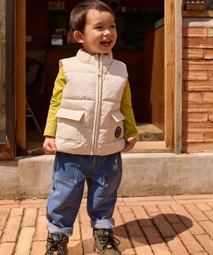 Blouson matelassé sans manches bébé garçon - LuluCastagnette vue5 - LULUCASTAGNETTE - GEMO