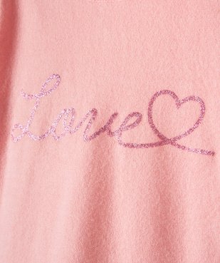 Robe bébé fille effet 2 en 1 à manches longues vue2 - GEMO (ENFANT) - GEMO