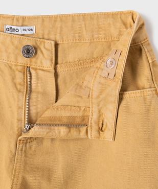 Bermuda extra large en toile denim colorée fille vue3 - GEMO (JUNIOR) - GEMO