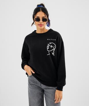 Sweat avec motif artistique femme - Henri Matisse vue1 - MATISSE - GEMO