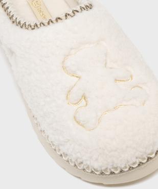 Chaussons mules en sherpa fille - LuluCastagnette vue6 - LULUCASTAGNETTE - GEMO