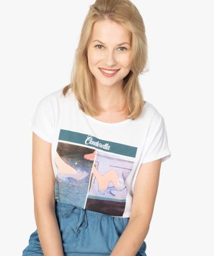 Tee-shirt femme Disney Princesses vue2 - DISNEY - GEMO