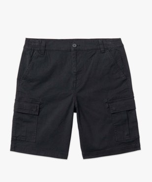 Bermuda homme coupe cargo à taille élastiquée vue4 - GEMO (HOMME) - GEMO