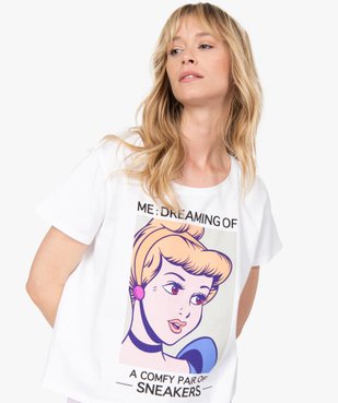 Pyjashort femme avec motif XXL - Disney vue2 - DISNEY DTR - GEMO