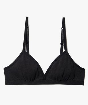 Soutien-gorge triangle à fines bretelles fille vue1 - GEMO 4G FILLE - GEMO