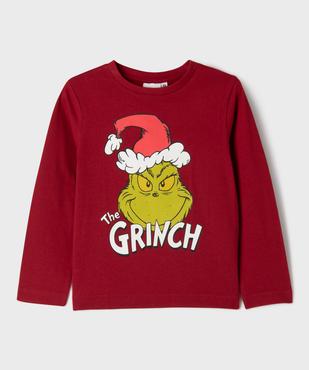 Tee-shirt manches longues spécial Noël garçon - The Grinch vue1 - THE GRINCH - GEMO